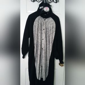 NEWCOSPLAY Animal Onesie Costume Adult Pajamas cat Plush One Piece Cosplay Costu